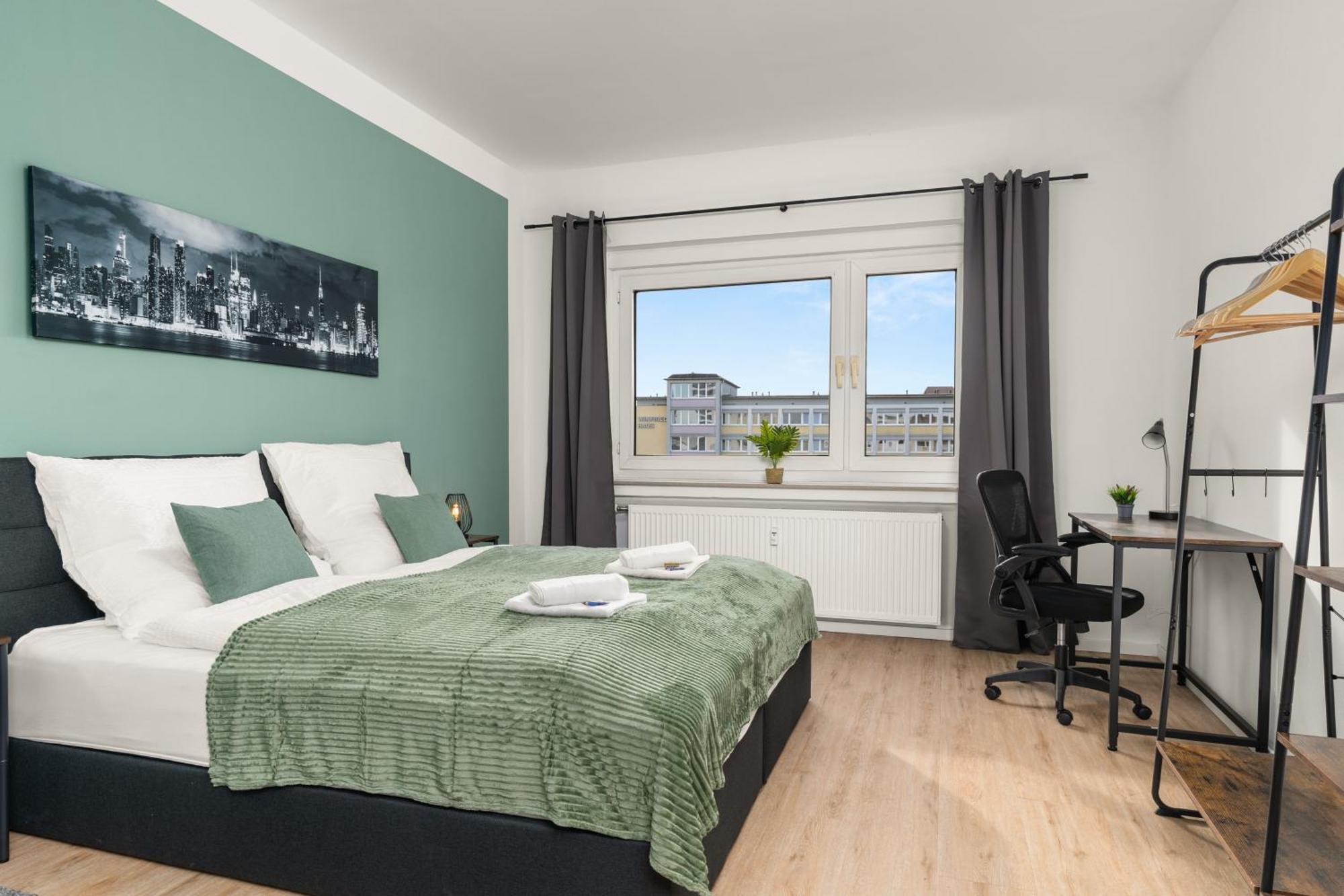 Homely-Apartment Manhattanart, Zentral, Parkplatz, Billard,Ps4, Dart, Balkon Bielefeld Luaran gambar